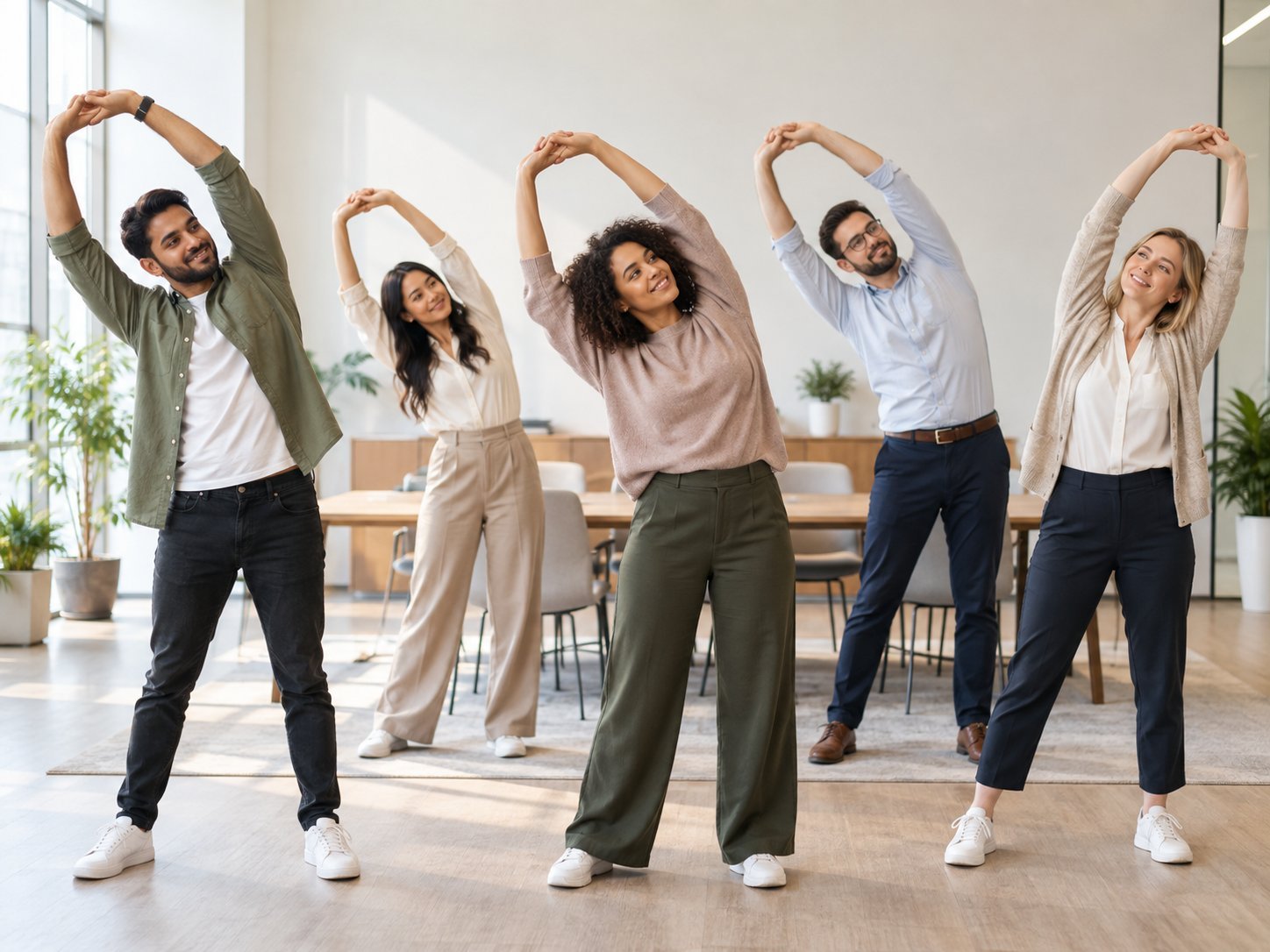 Corporate Team-Building Yoga Session
