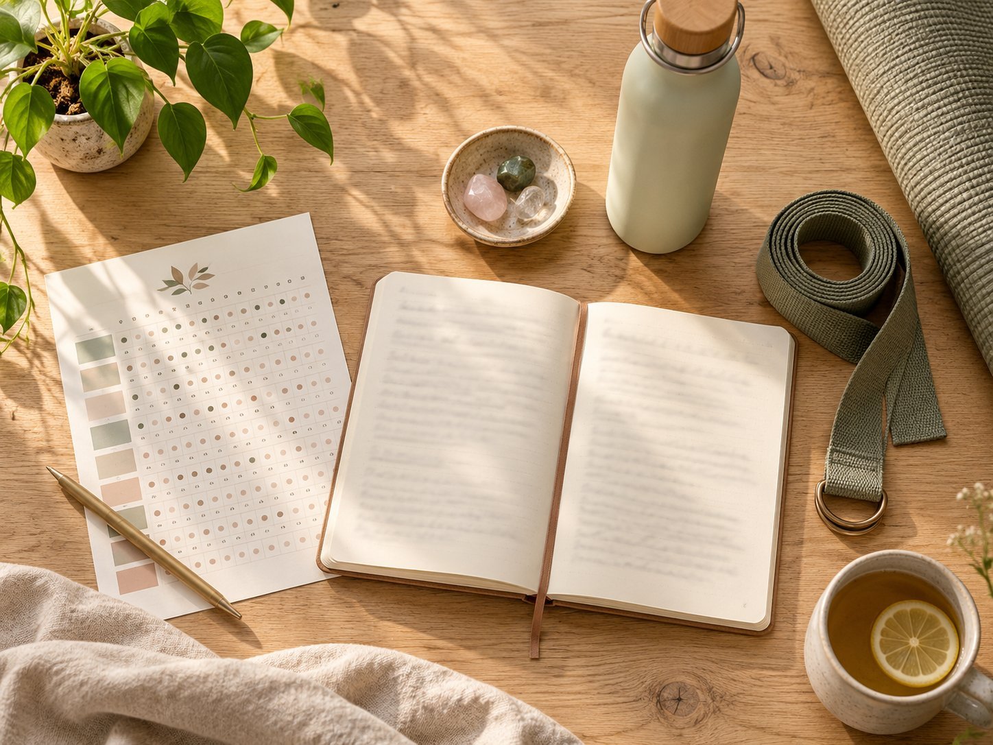 Mindful Living & Wellness Tracking Kit