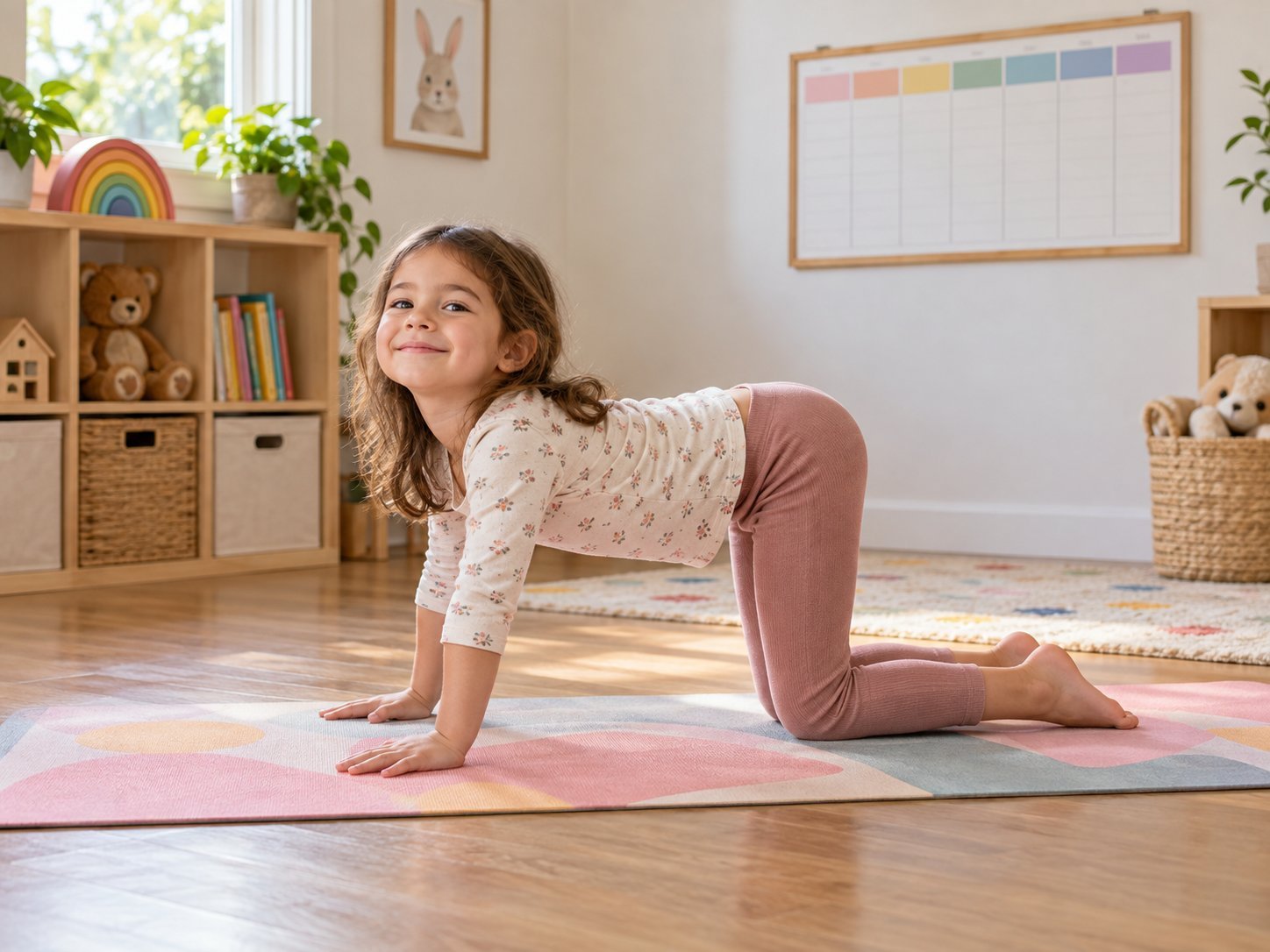 The Kids' 'Animal Pose of the Week' Calendar