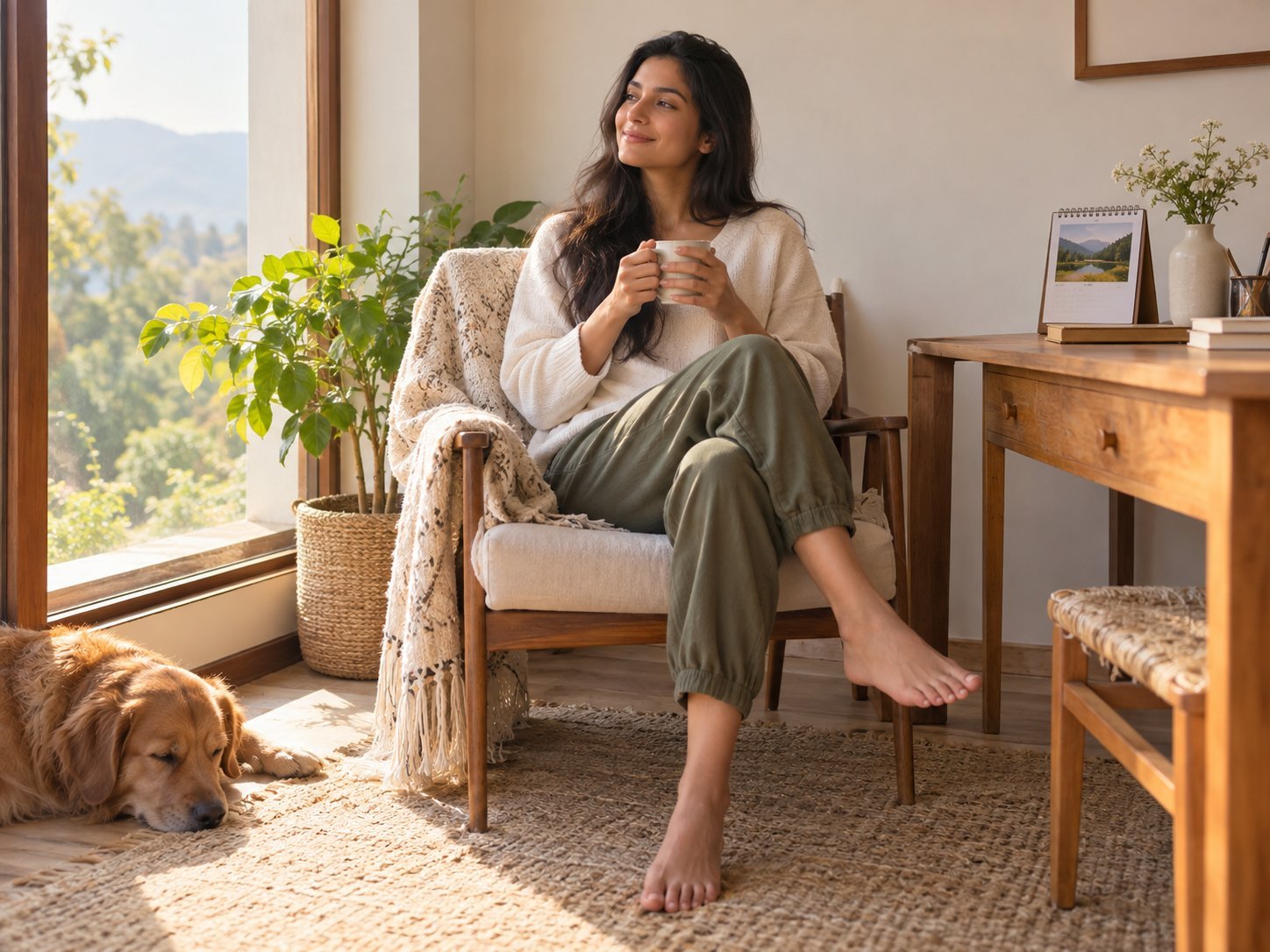 The 'Mindful Moments' Photo Frame Calendar